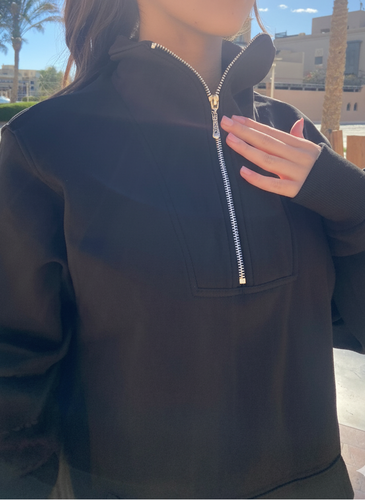 Quarter Zip Hoodie (Unisex)